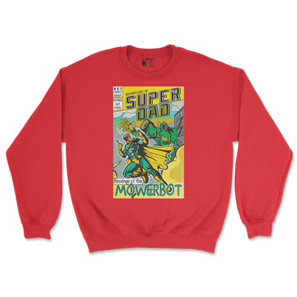 Gildan SoftStyle Crew Neck Super Dad in Red