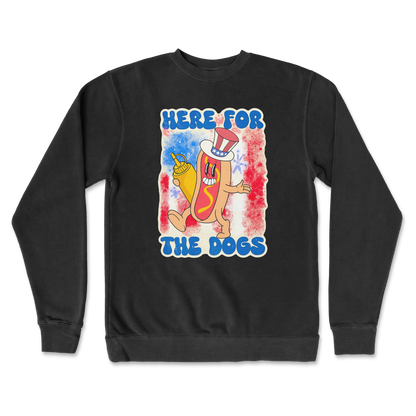 Independent Clothing Co. Crew Neck Hot Dog in Black