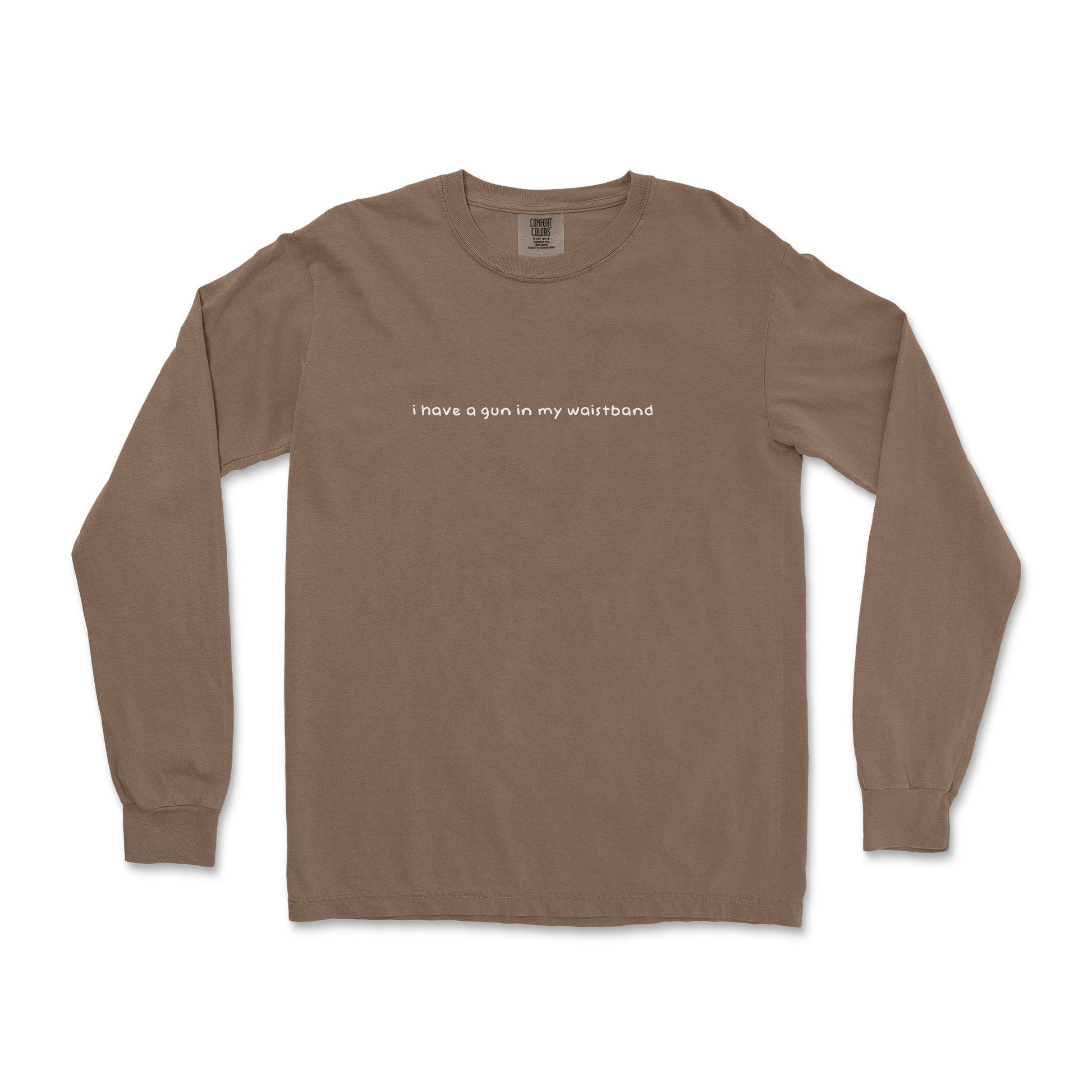 Comfort Colors Long Sleeve in Espresso