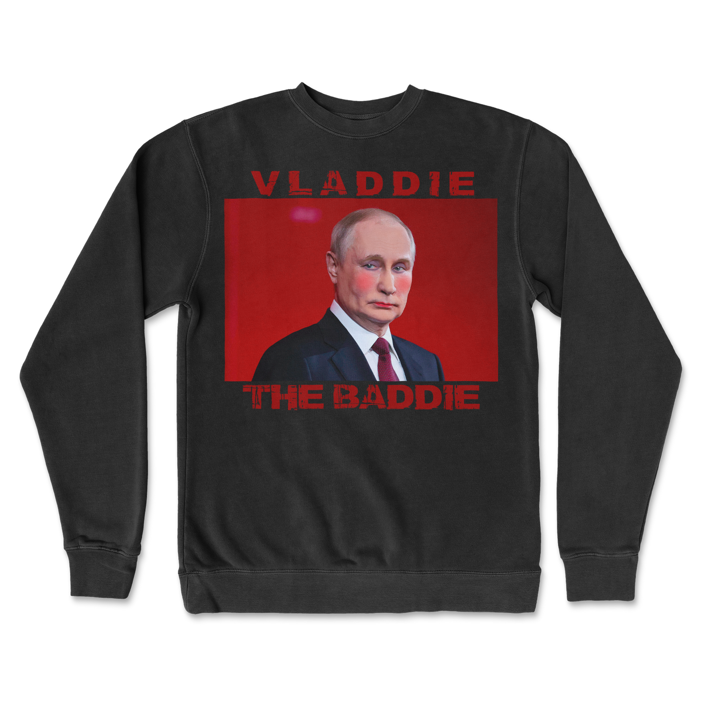 Independent Clothing Co. Crew Neck Vladdie The Baddie in Black