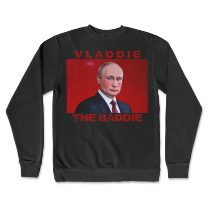 Independent Clothing Co. Crew Neck Vladdie The Baddie in Black