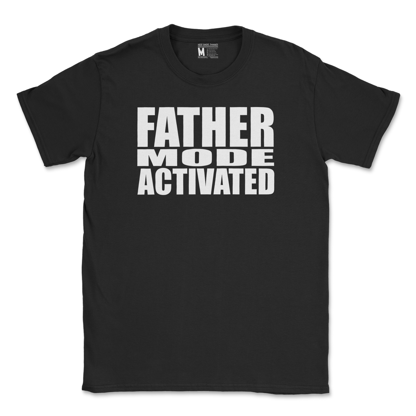 Gildan SoftStyle T-Shirt Father Mode Activated in Black