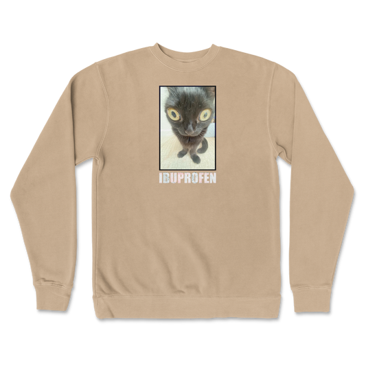 Independent Clothing Co. Crew Neck Ibuprofen  in Sandstone