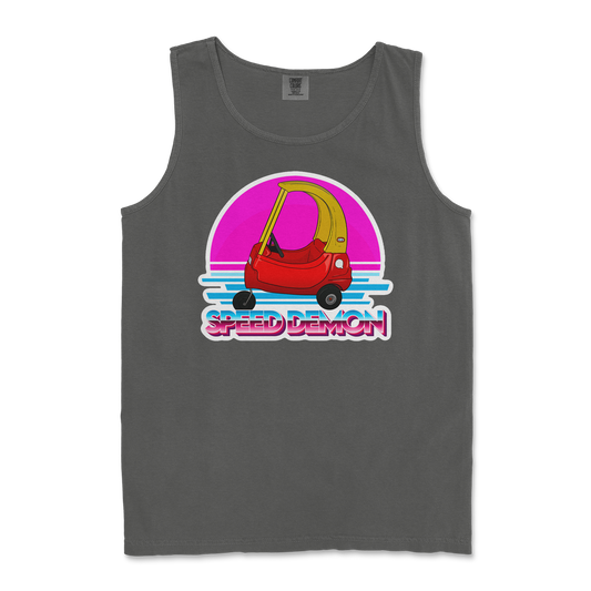 Comfort Colors Tank Top Speed Demon  in Pepper