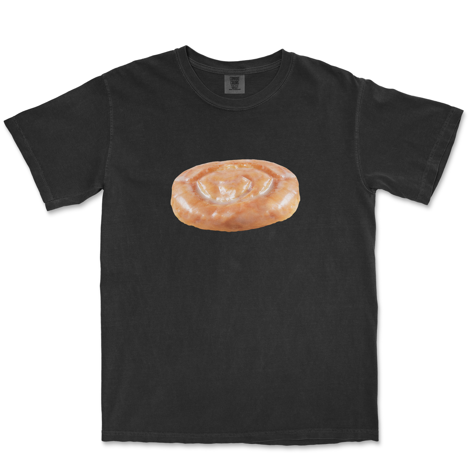 Comfort Colors T-Shirt Honey Bun in Black