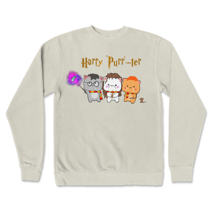 Independent Clothing Co. Crew Neck Harry Purrter in Bone