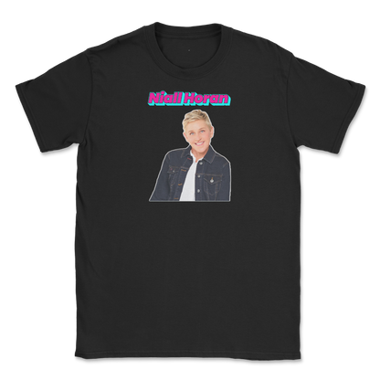 Gildan SoftStyle T-Shirt Niall Horan in Black