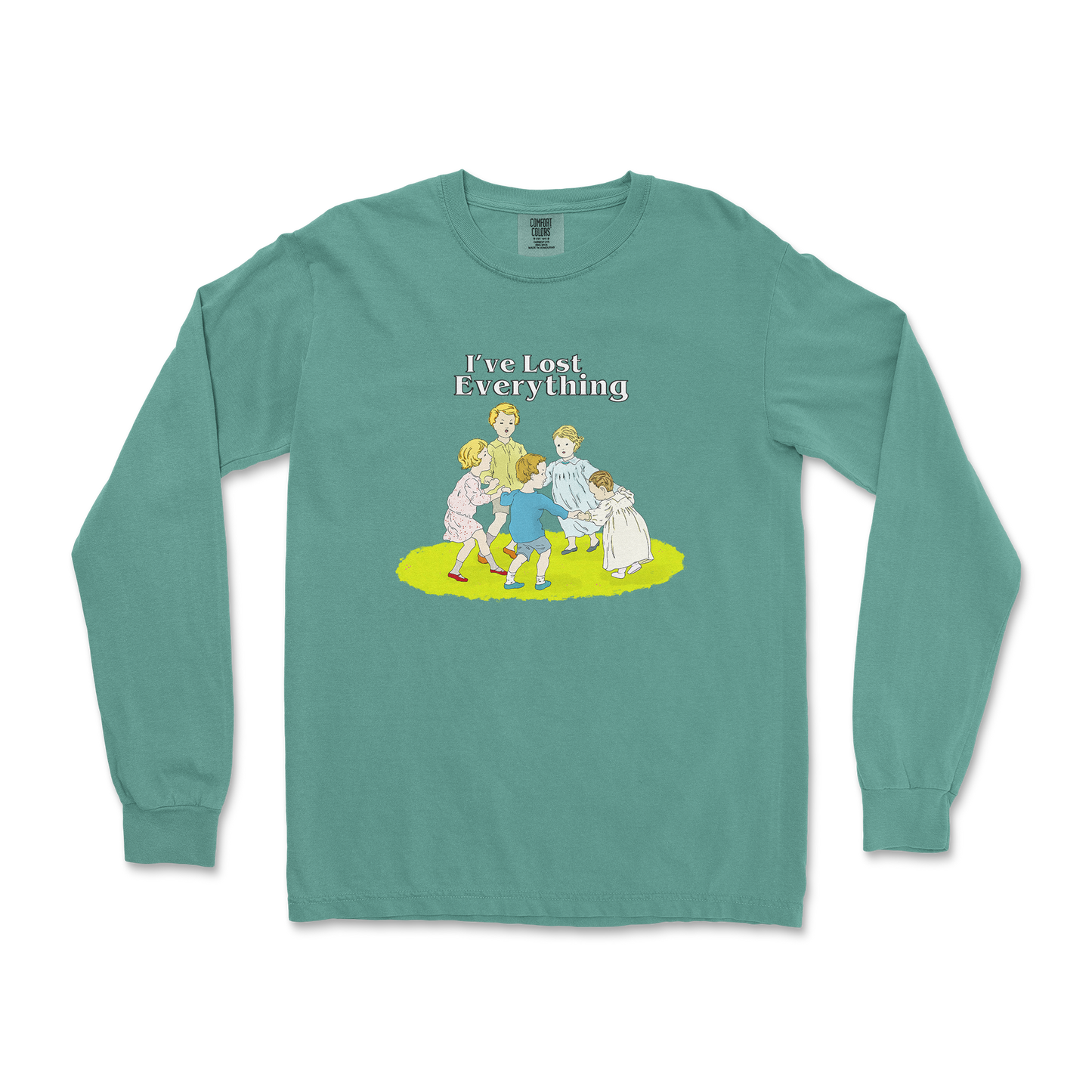 Comfort Colors Long Sleeve in LightGreen