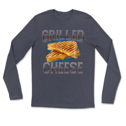 The Nice Shirt Long Sleeve Grilled Cheese  in Navy