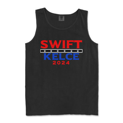 Comfort Colors Tank Top Swift Kelce 2024 in Black