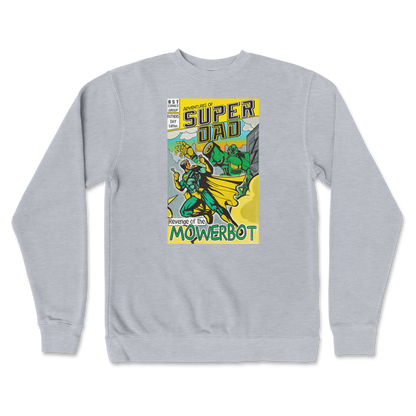 Independent Clothing Co. Crew Neck Super Dad in Grey-Heather