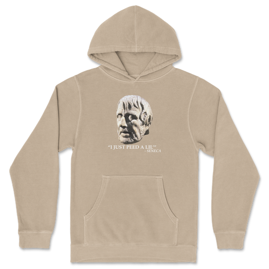 Independent Clothing Co. Hoodie Seneca Pee in Sandstone