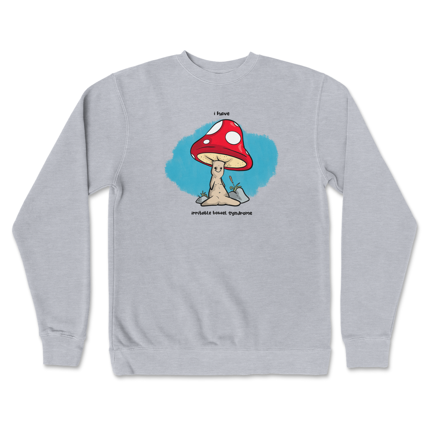 Independent Clothing Co. Crew Neck IBS in GreyHeather