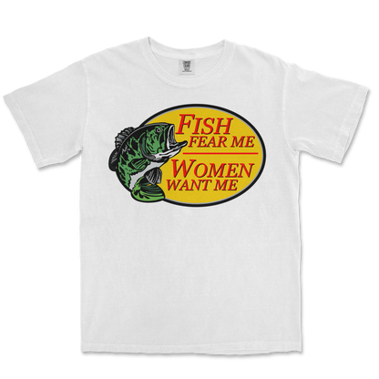 Comfort Colors T-Shirt For The Fishermen in White