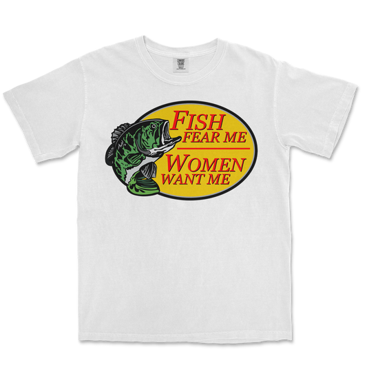 Comfort Colors T-Shirt For The Fishermen in White