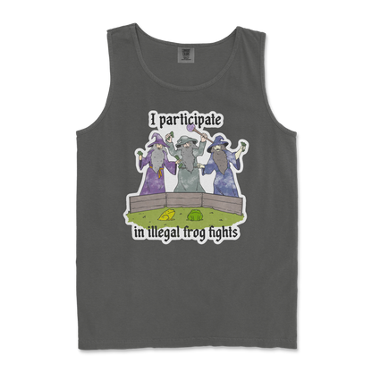 Comfort Colors Tank Top Wizard Activities  in Pepper