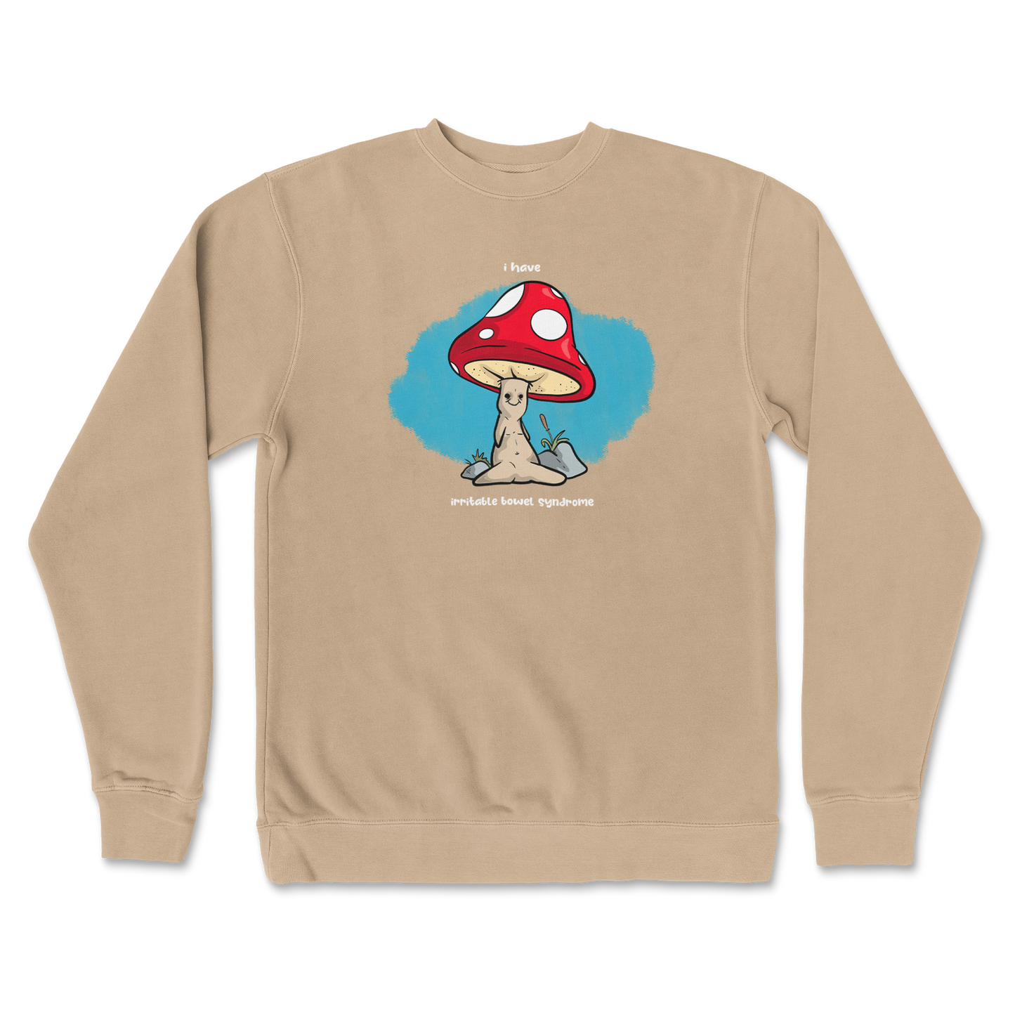 Independent Clothing Co. Crew Neck IBS in Sandstone