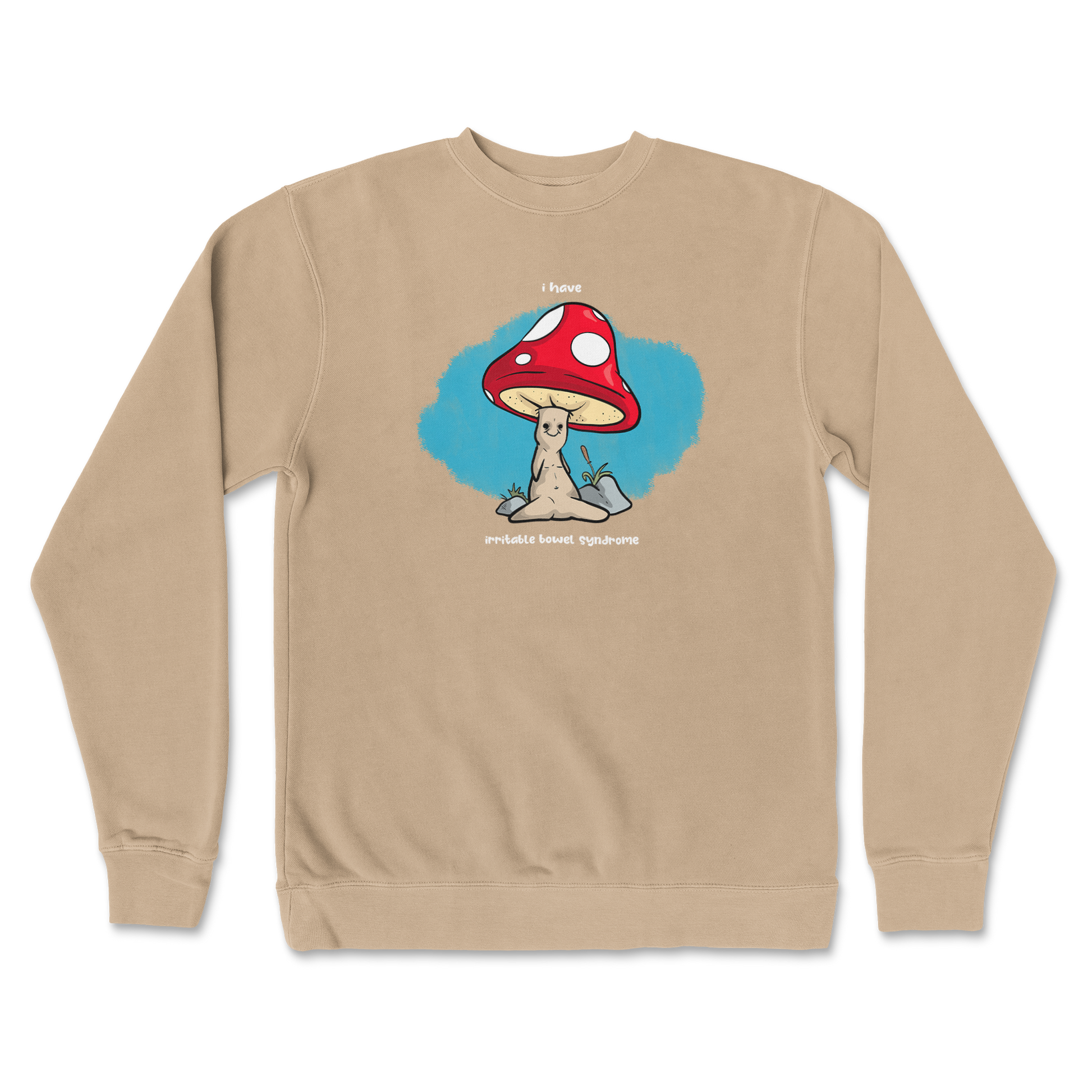 Independent Clothing Co. Crew Neck IBS in Sandstone