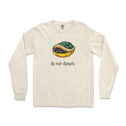 Comfort Colors Long Sleeve Sleepin Turtle in Ivory