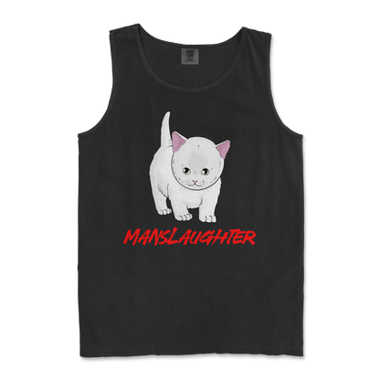 Comfort Colors Tank Top Manslaughter in Black