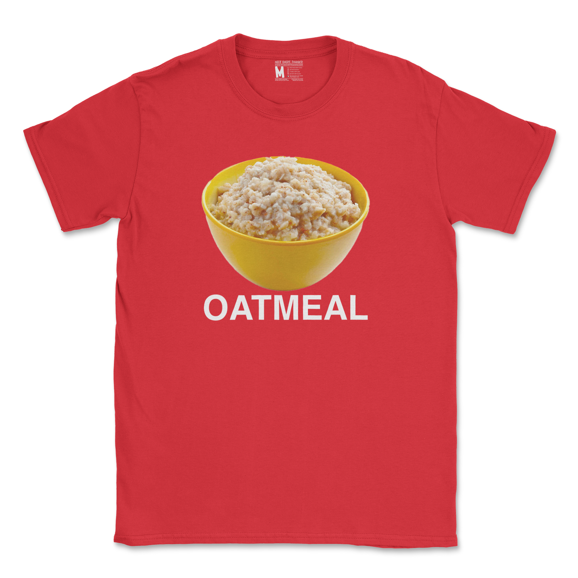 Gildan SoftStyle T-Shirt Oatmeal in Red