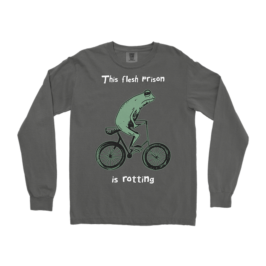 Comfort Colors Long Sleeve Flesh Prison  in Pepper