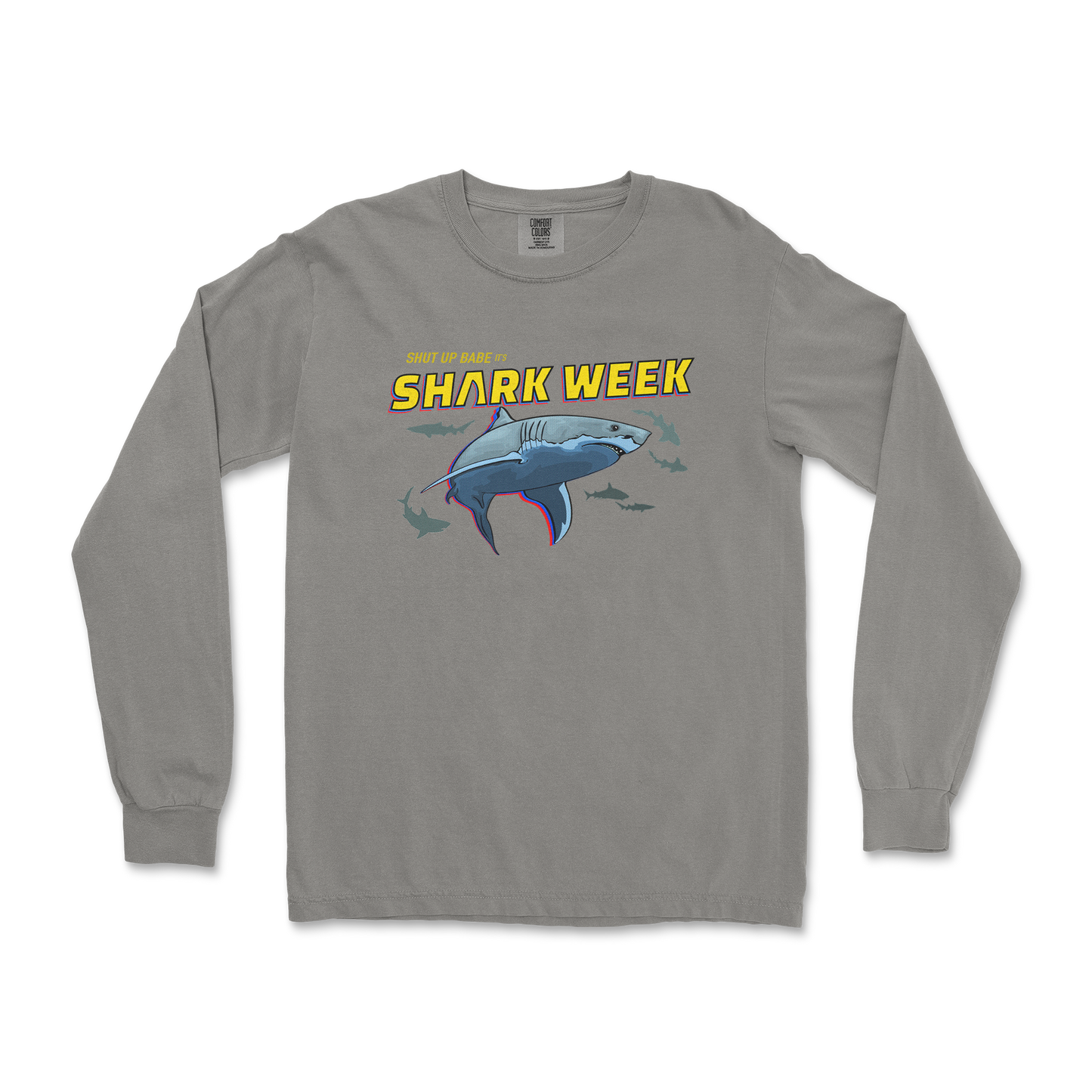 Comfort Colors Long Sleeve in Grey