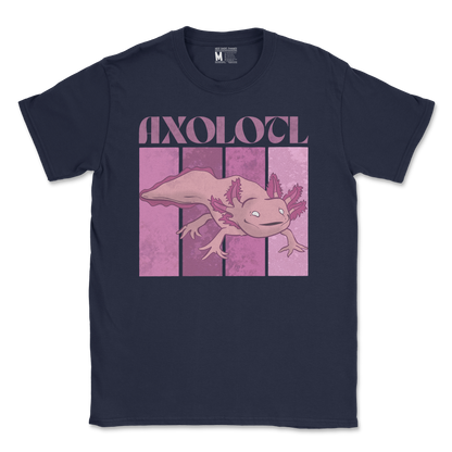 Gildan SoftStyle T-Shirt Axolotl in Navy