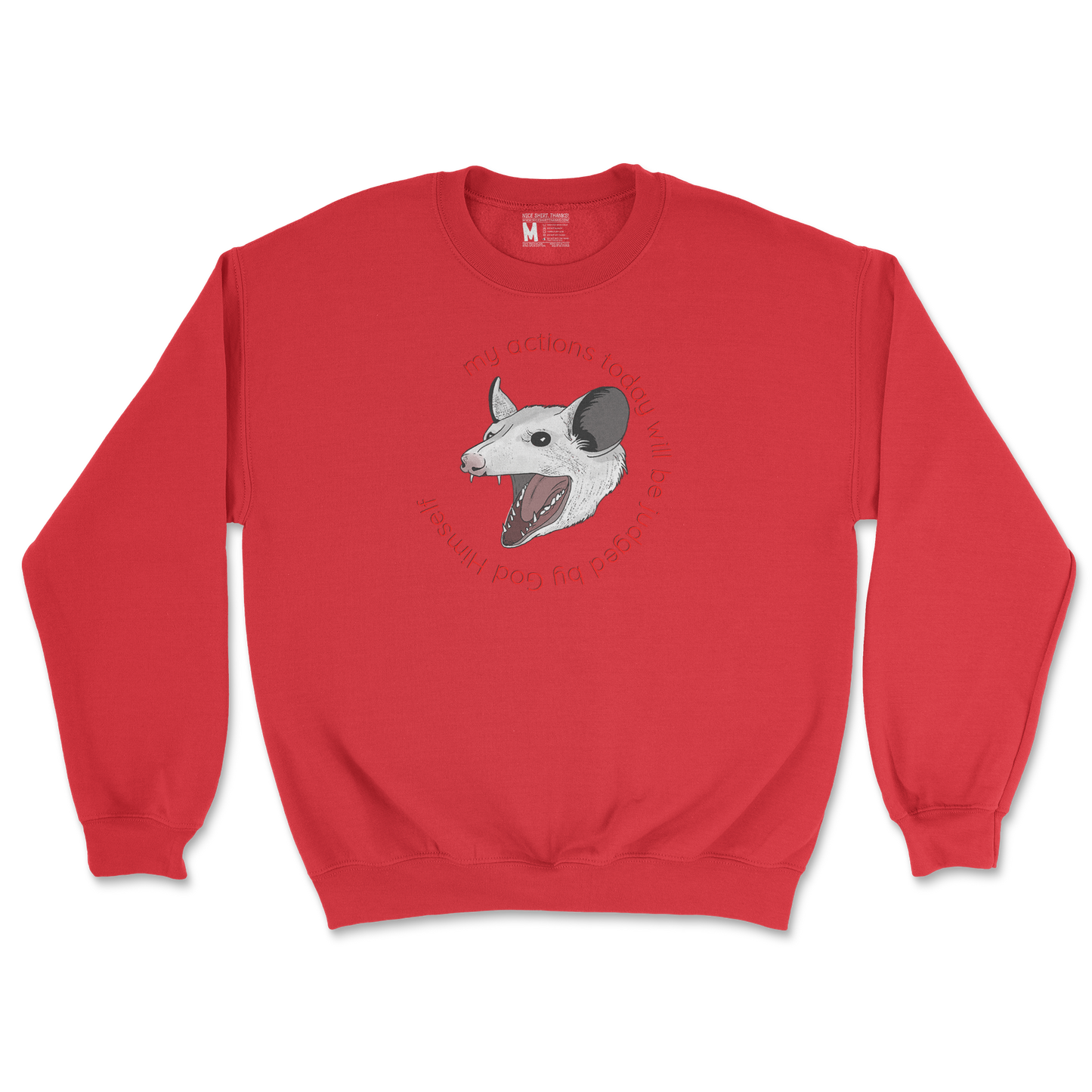 Gildan SoftStyle Crew Neck in Red