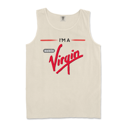 Comfort Colors Tank Top Mobile Virgin in Ivory