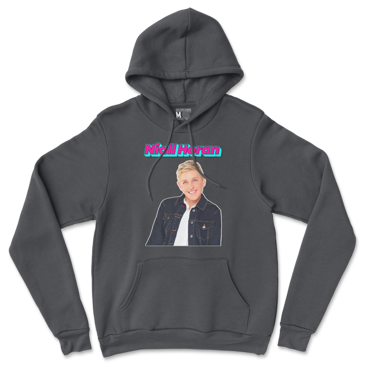 Gildan SoftStyle Hoodie Niall Horan in Black