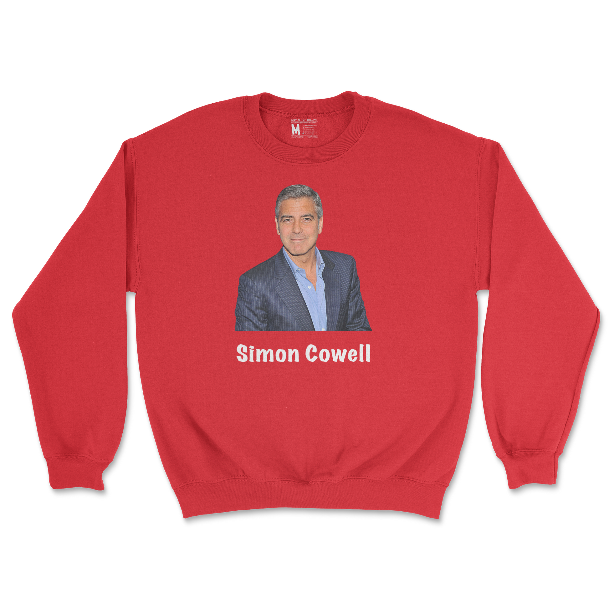 Gildan SoftStyle Crew Neck Simon in Red