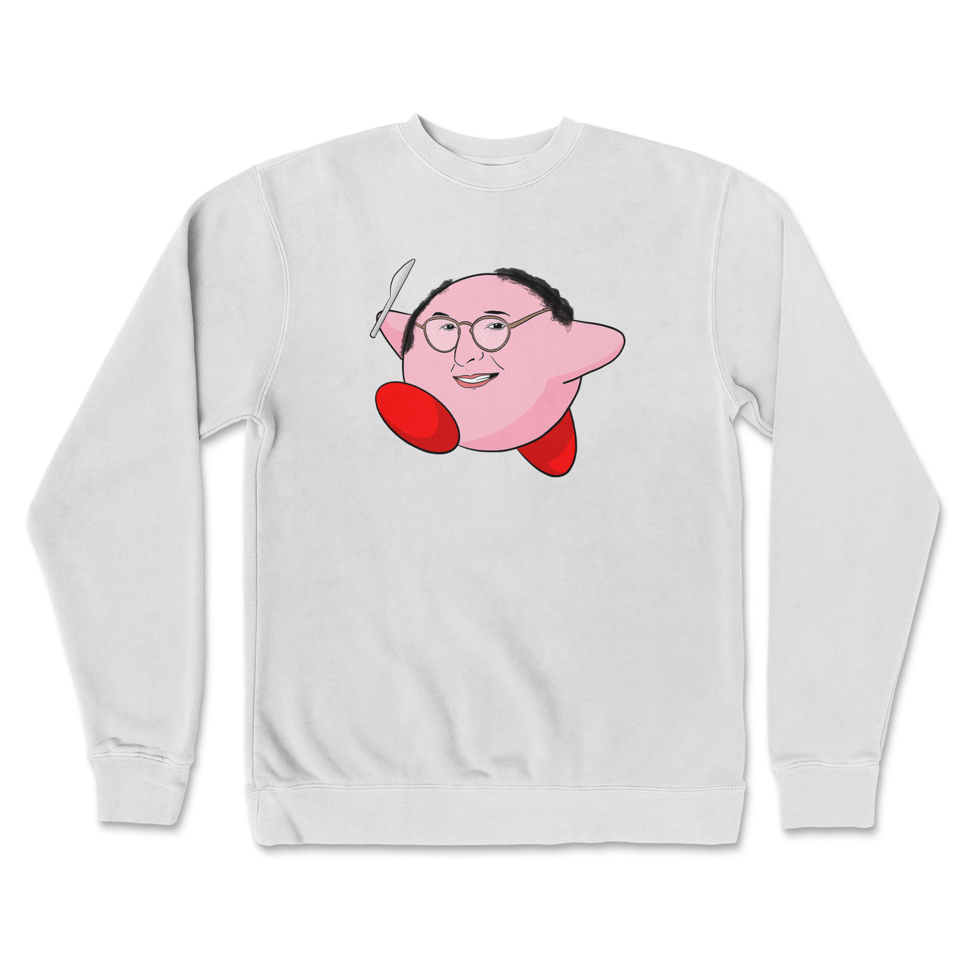 Independent Clothing Co. Crew Neck Kirby George in White