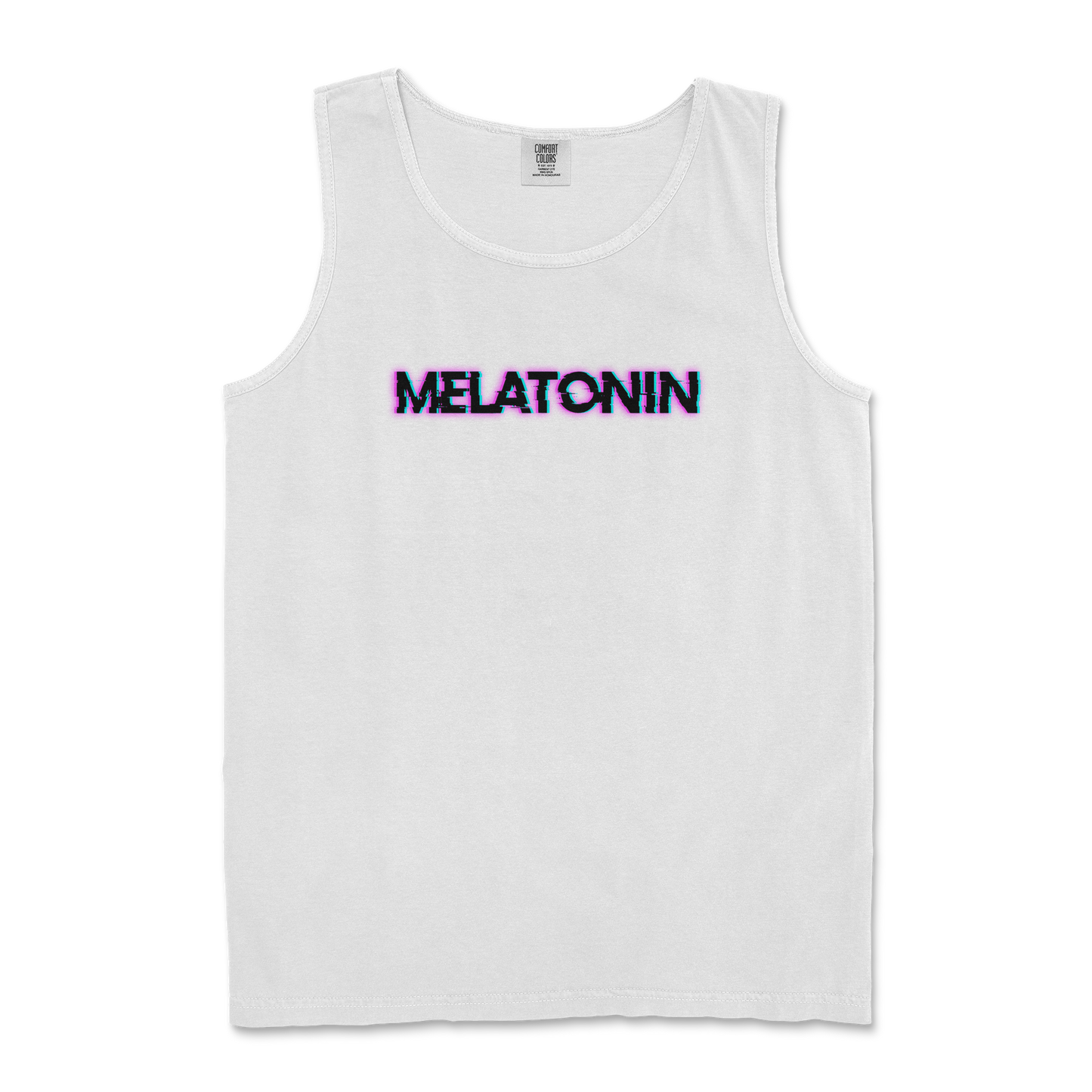 Comfort Colors Tank Top Melatonin in White