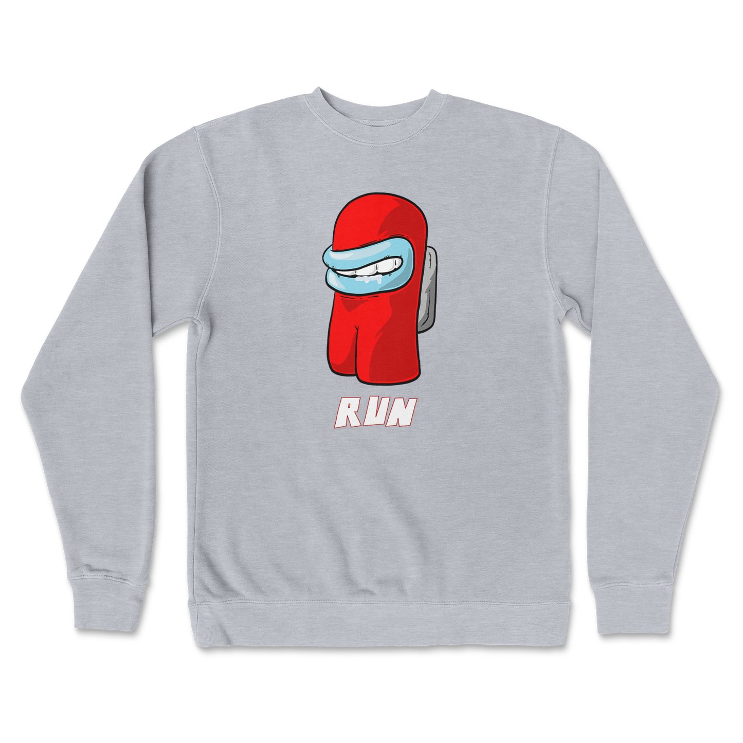 Independent Clothing Co. Crew Neck Sussy Man Child in GreyHeather