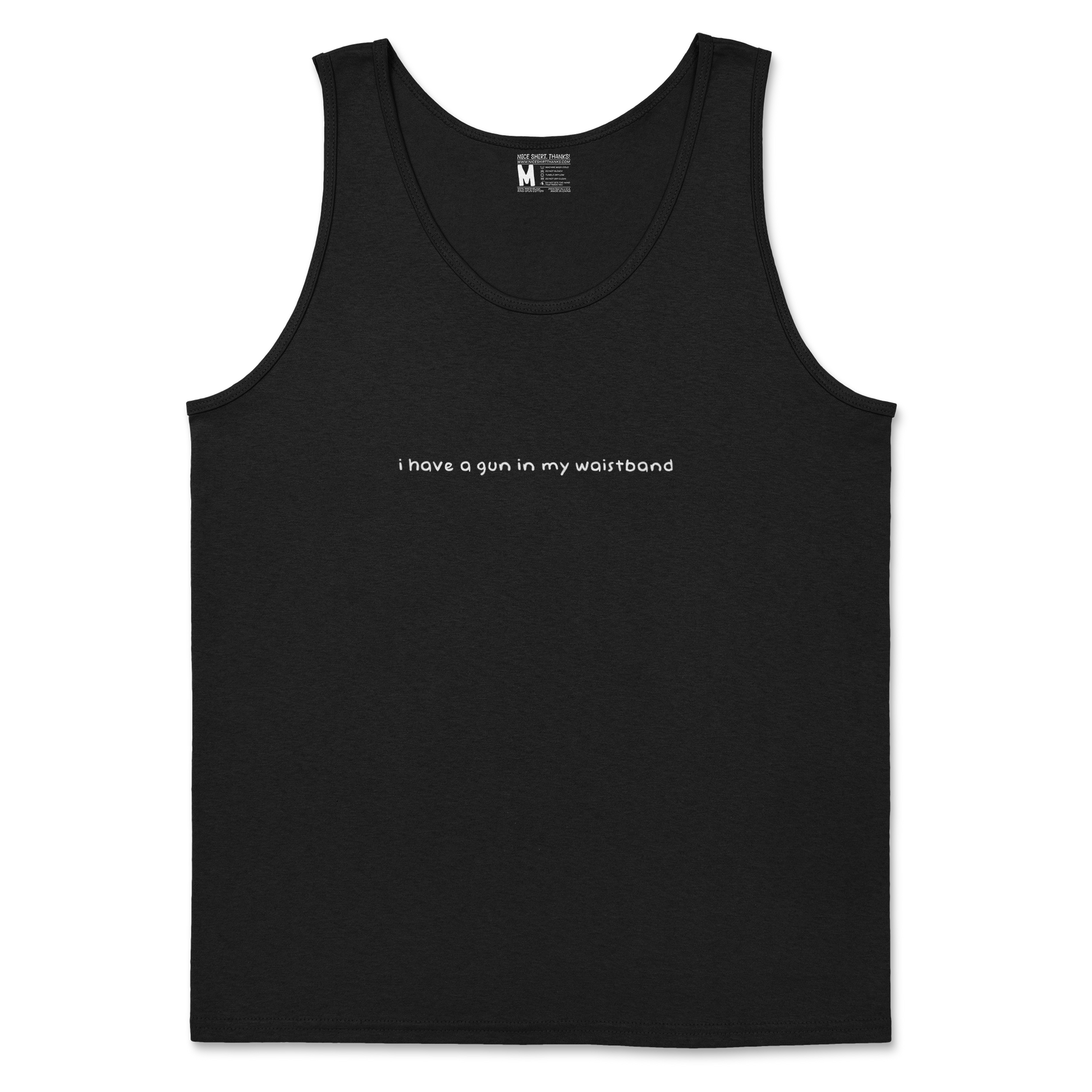 Gildan SoftStyle Tank Top in Black