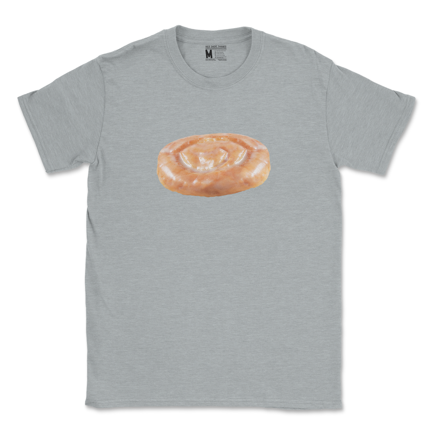 Gildan SoftStyle T-Shirt Honey Bun in Sports Grey