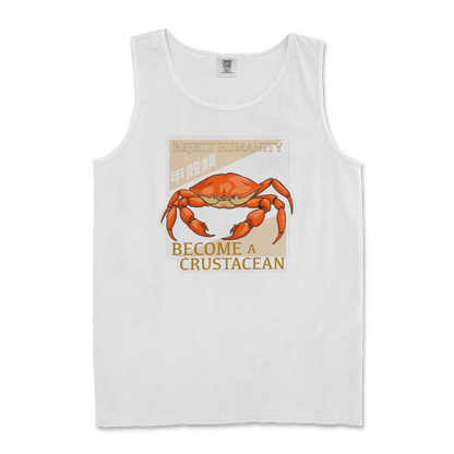 Comfort Colors Tank Top Embrace the Crab in White