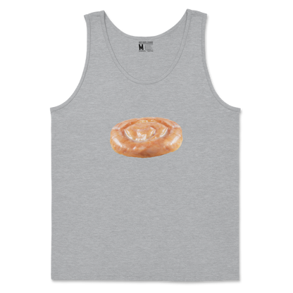 Gildan SoftStyle Tank Top Honey Bun in Sports Grey