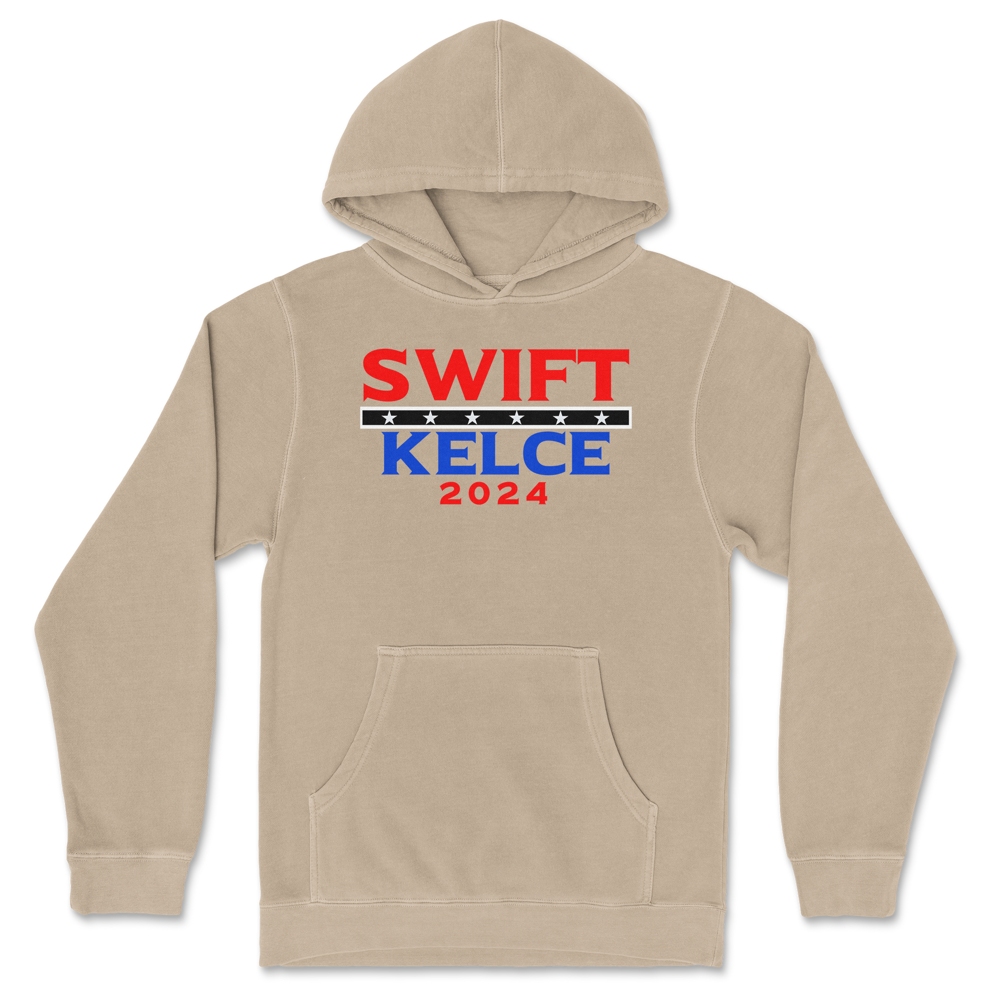 Independent Clothing Co. Hoodie Swift Kelce 2024 in Sandstone