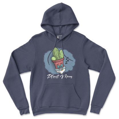 Gildan SoftStyle Hoodie Plant Mom 2 in Navy