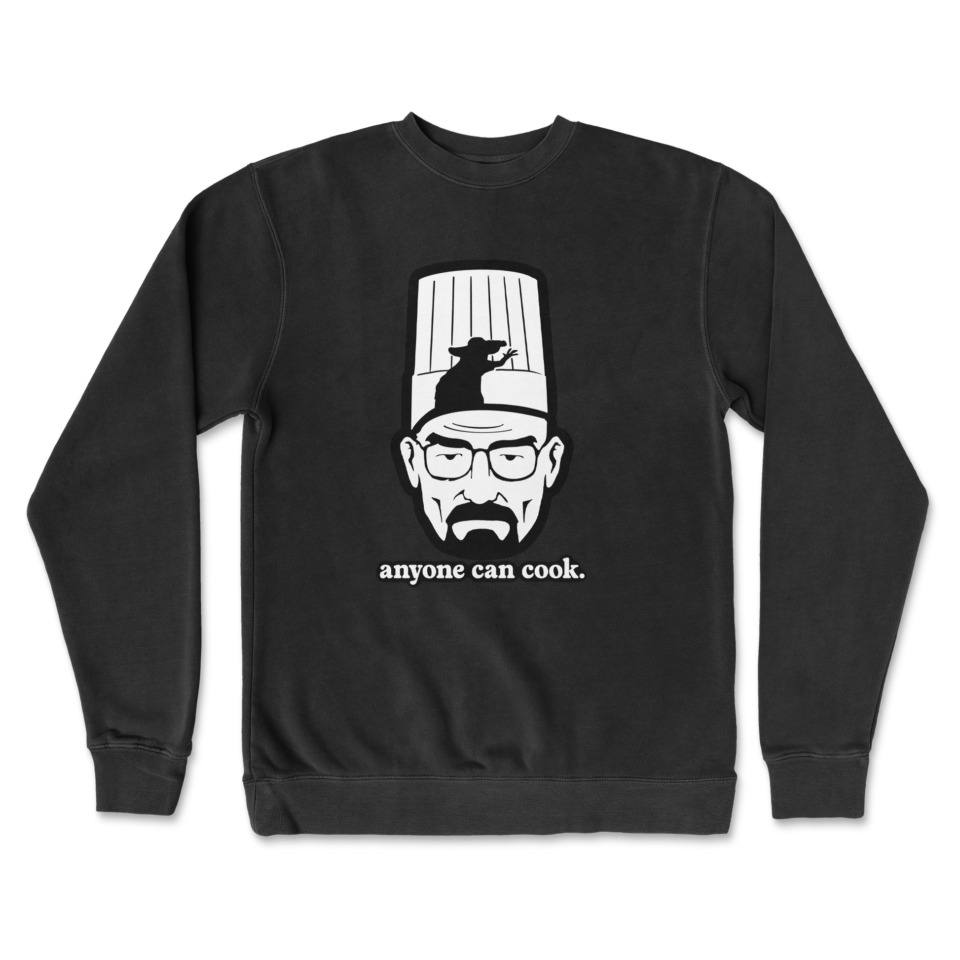Independent Clothing Co. Crew Neck Everyone Can Cook in Black