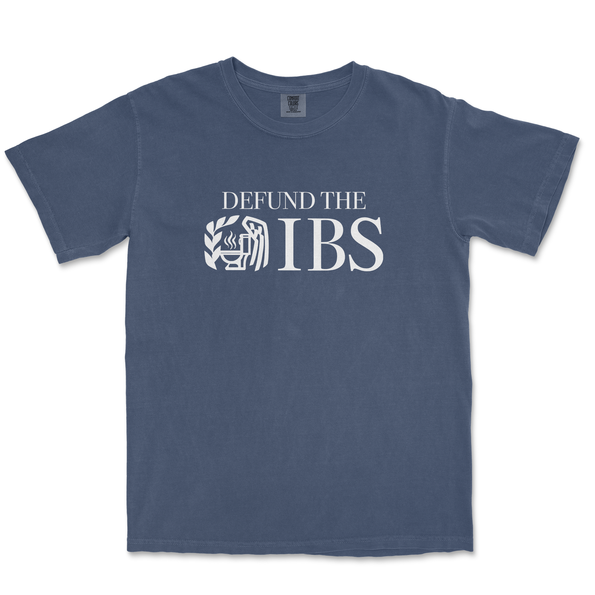 Comfort Colors T-Shirt Defund The IBS in Midnight