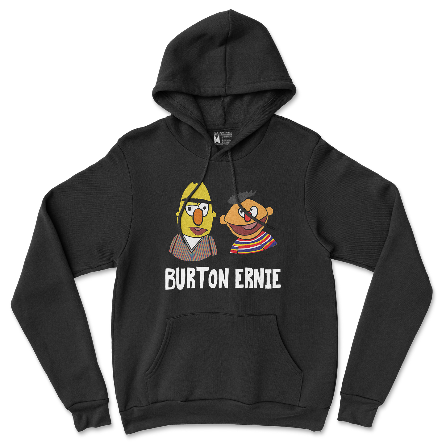 Gildan SoftStyle Hoodie Burton Ernie in Back