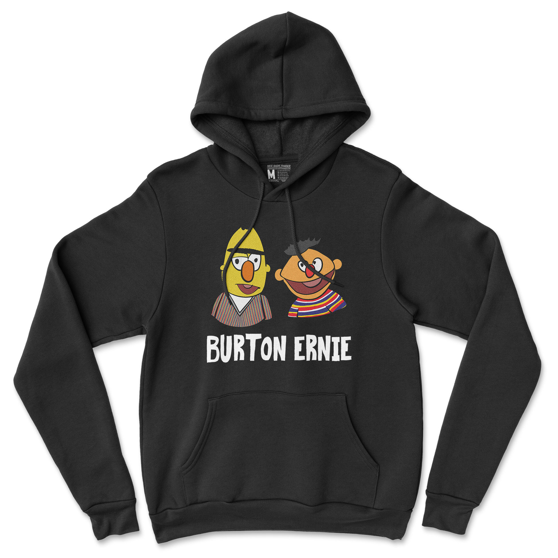 Gildan SoftStyle Hoodie Burton Ernie in Back