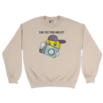 Gildan SoftStyle Crew Neck Let Me See Your Ankles in Sand