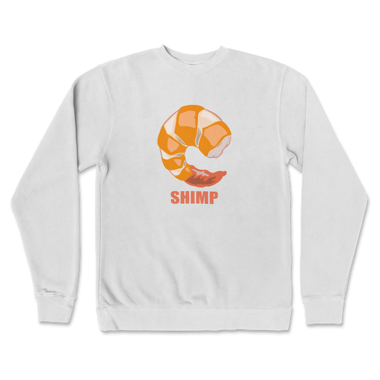 Independent Clothing Co. Crew Neck Shimp in White