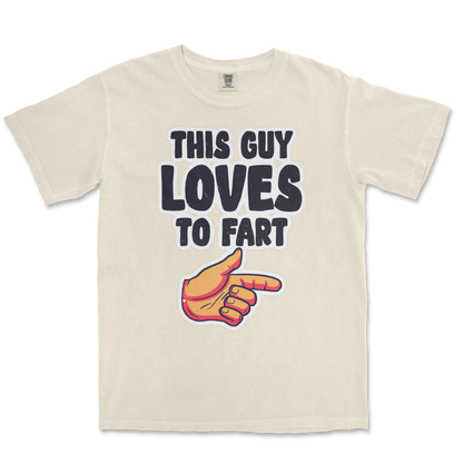 Comfort Colors T-Shirt Who Farted  in Ivory