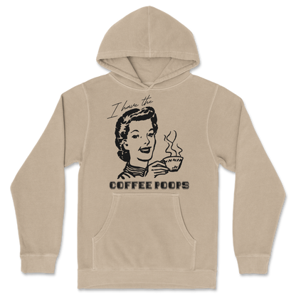 Independent Clothing Co. Hoodie Coffee Poops  in Sandstone