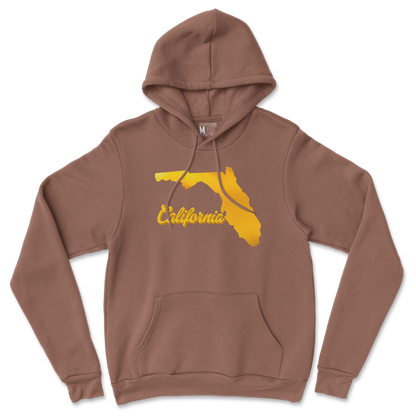 Gildan SoftStyle Hoodie California in Cocoa